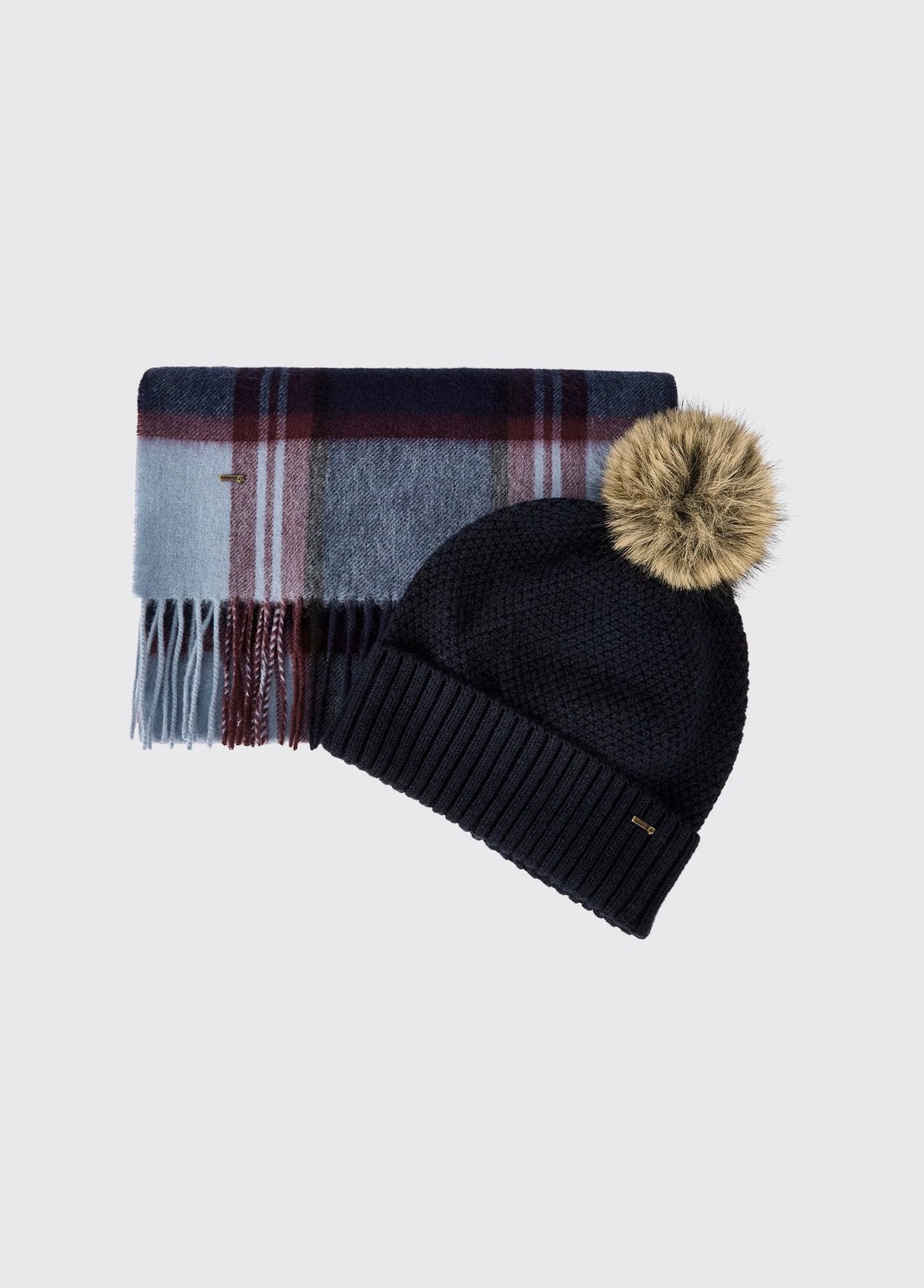 Dubarry Newbawn, cadeauset muts en sjaal, navy