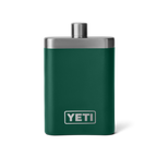 Yeti Rambler Flask, black forest green