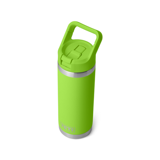 Yeti Rambler Straw Bottle, 18 oz/532 ml, venom