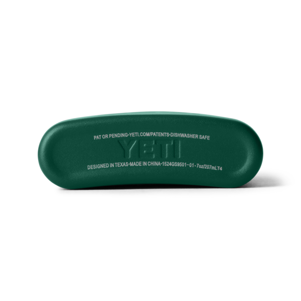 Yeti Rambler Flask, black forest green