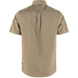 Fjällräven Övik Air Stretch SS Shirt M, suede brown