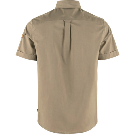 Fjällräven Övik Air Stretch SS Shirt M, suede brown