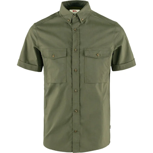 Fjällräven Övik Air Stretch SS Shirt M, laurel green