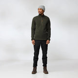Fjällräven Övik Fleece Half Zip M, deep forest