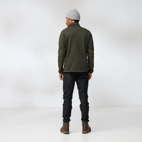 Fjällräven Övik Fleece Half Zip M, deep forest