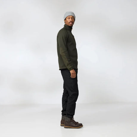 Fjällräven Övik Fleece Half Zip M, deep forest