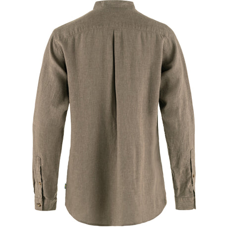 Fjällräven Övik Hemp Shirt LS W, suede brown