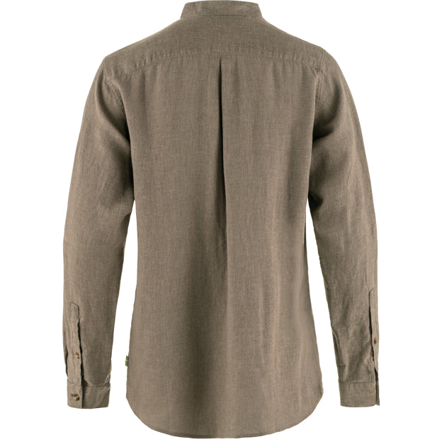 Afbeelding laden in Galerijviewer, Fjällräven Övik Hemp Shirt LS W, suede brown

