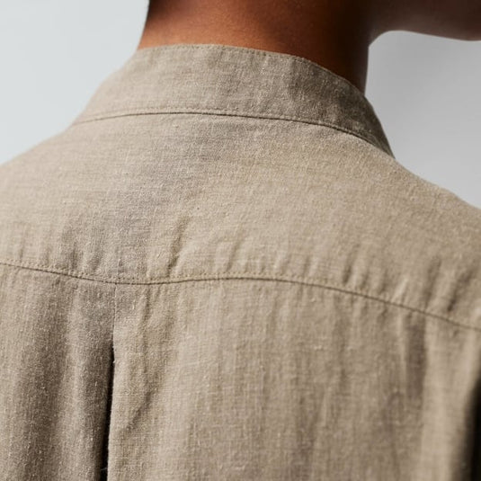 Fjällräven Övik Hemp Shirt LS W, suede brown