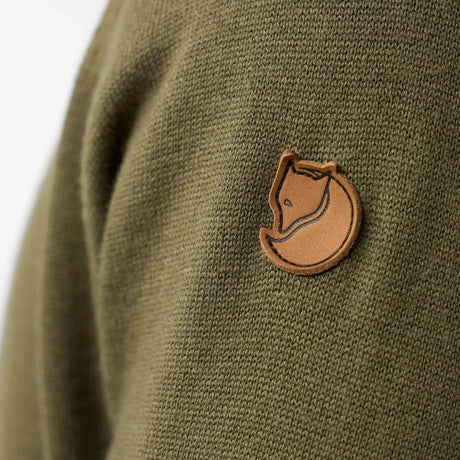 Fjällräven Övik Lite Half Zip, laurel green