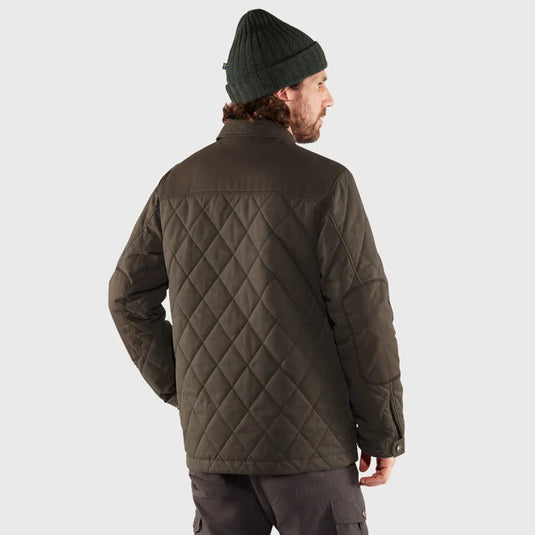Fjällräven Övik Wool Padded Jacket M, dark olive