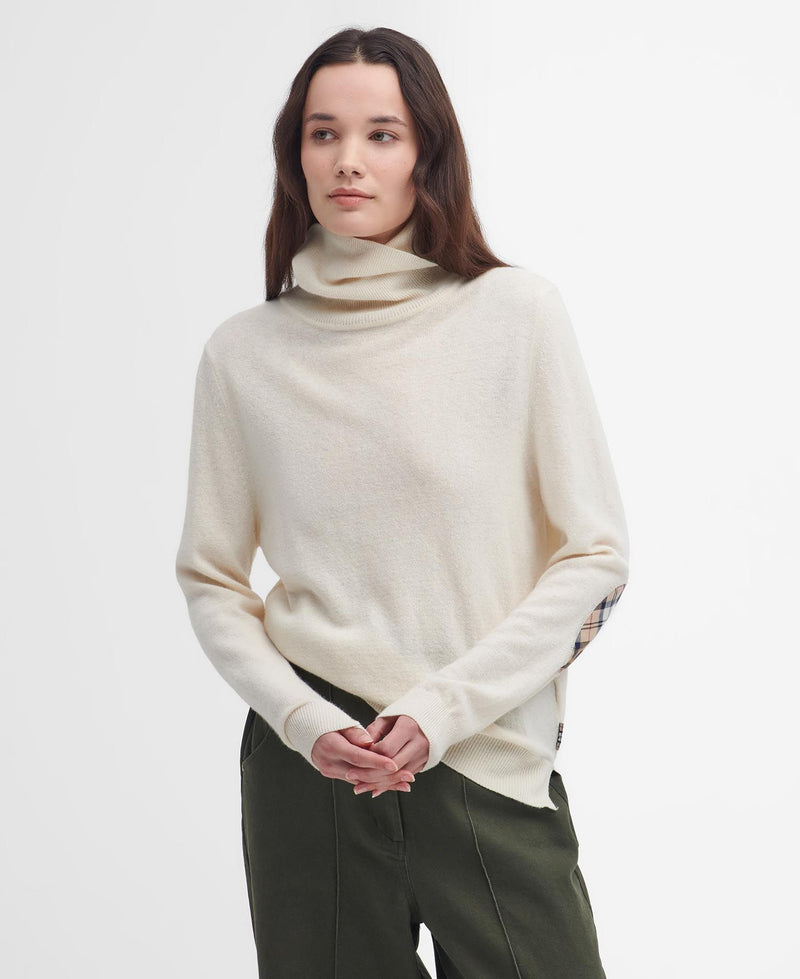 Laden Sie das Bild in Galerie -Viewer, Barbour Pendle Roll Neck Pullover, ecru
