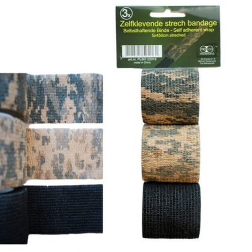 Camouflageband in 3 kleuren