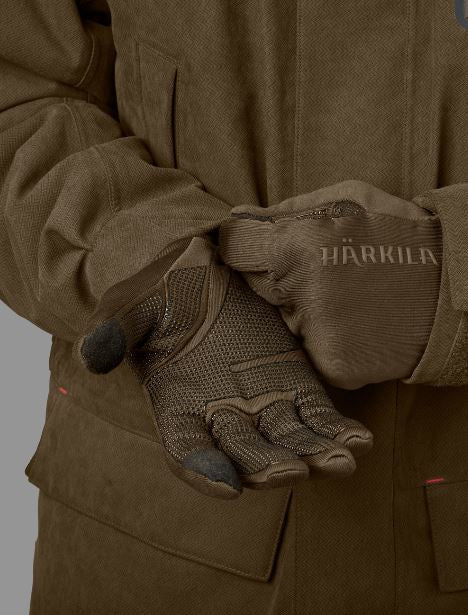 Load image into Gallery viewer, Härkila Power Stretch Gloves, willow green
