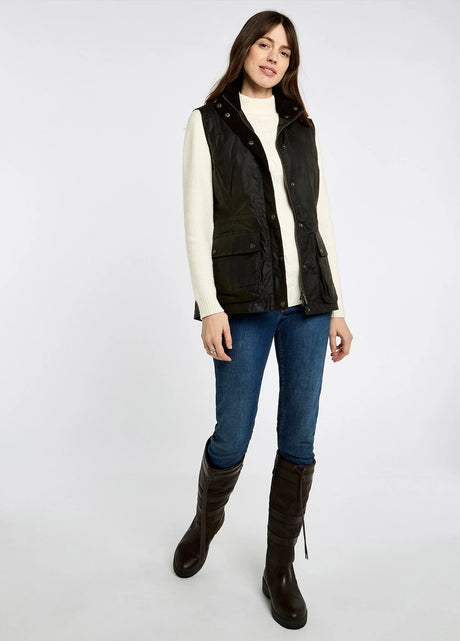 Dubarry Rathsallagh Waistcoat, verdigris