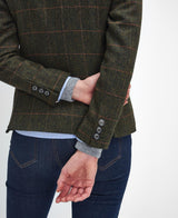 Barbour Robinson Tailored Jacket, herringbone with spiced pumpkin