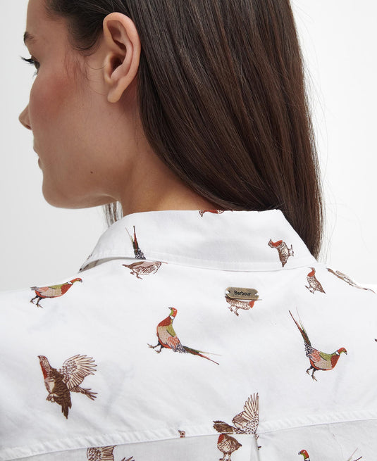 Barbour Safari Shirt, grouse print