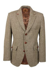 Foresta herencolbert Toby, visgraat, olive/beige