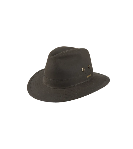 Hatland Sanbourne Waxed Cotton, brown