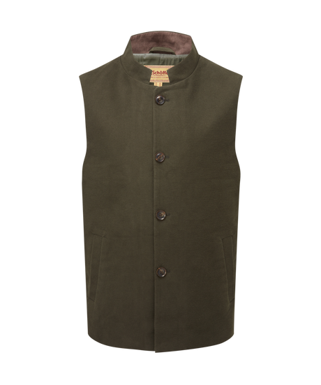 Schöffel Barnsdale Nehru Waistcoat Heren, forest
