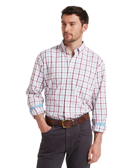 Schöffel Brancaster Classic Shirt, mountain blue check