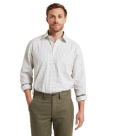 Schöffel Burnham Tattersall Classic Shirt Heren, blueberry tattersall