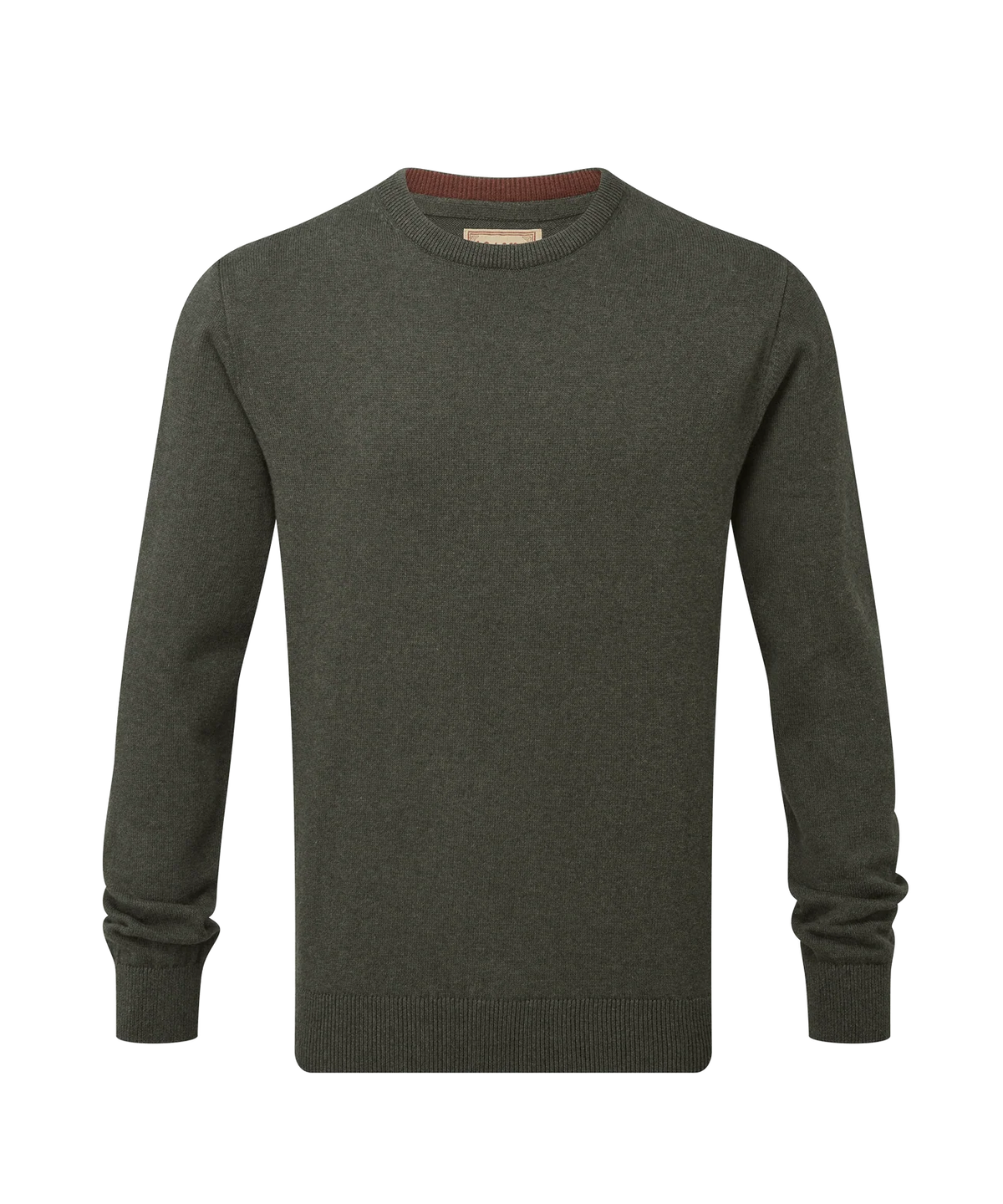 Schöffel Calton Cotton Cashmere Crew Jumper, loden green