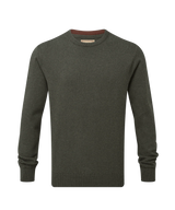 Schöffel Calton Cotton Cashmere Crew Jumper, loden green