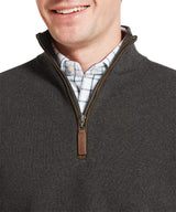 Schöffel Marlow Quarter Zip Jumper Heren, charcoal