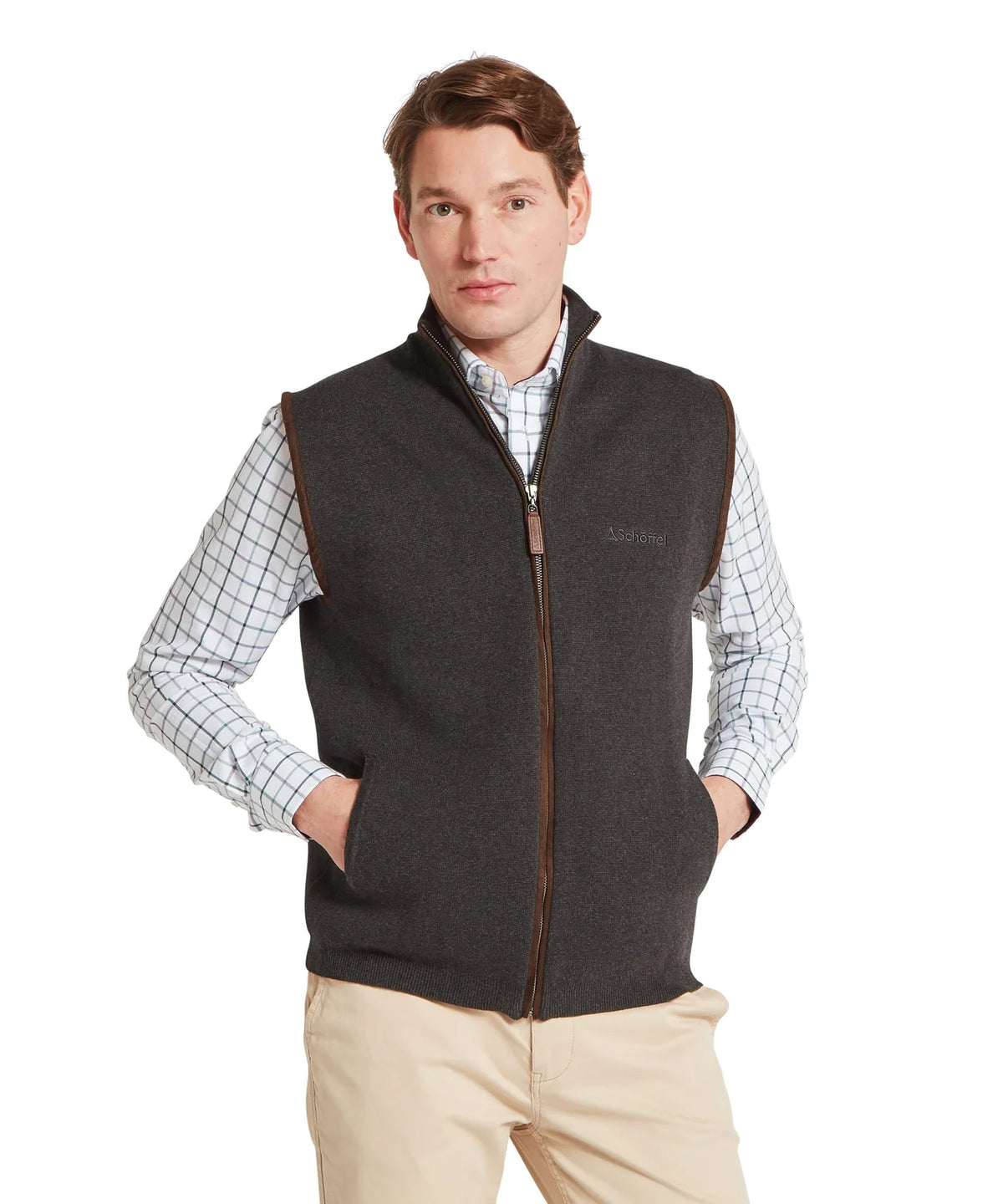 Schöffel Marlow Gilet Heren, charcoal