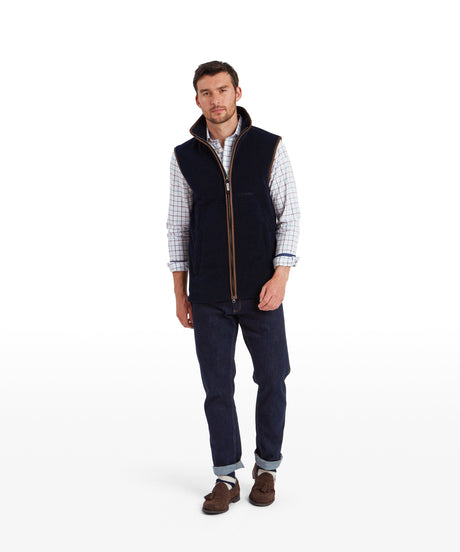 Schöffel Oakham Fleece Gilet Heren, navy