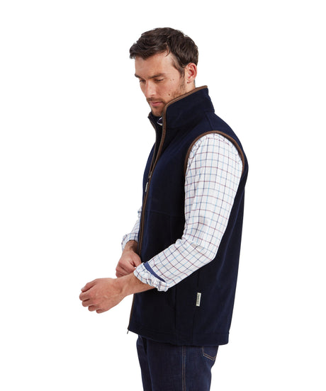 Schöffel Oakham Fleece Gilet Heren, navy