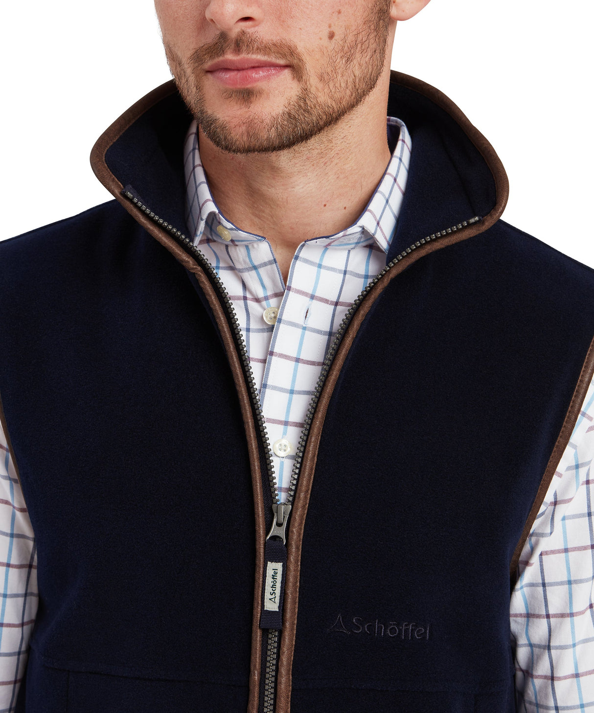 Schöffel Oakham Fleece Gilet Heren, navy