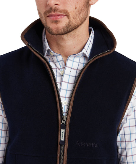 Schöffel Oakham Fleece Gilet Heren, navy