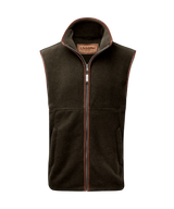 Schöffel Oakham Fleece Gilet Heren, dark olive