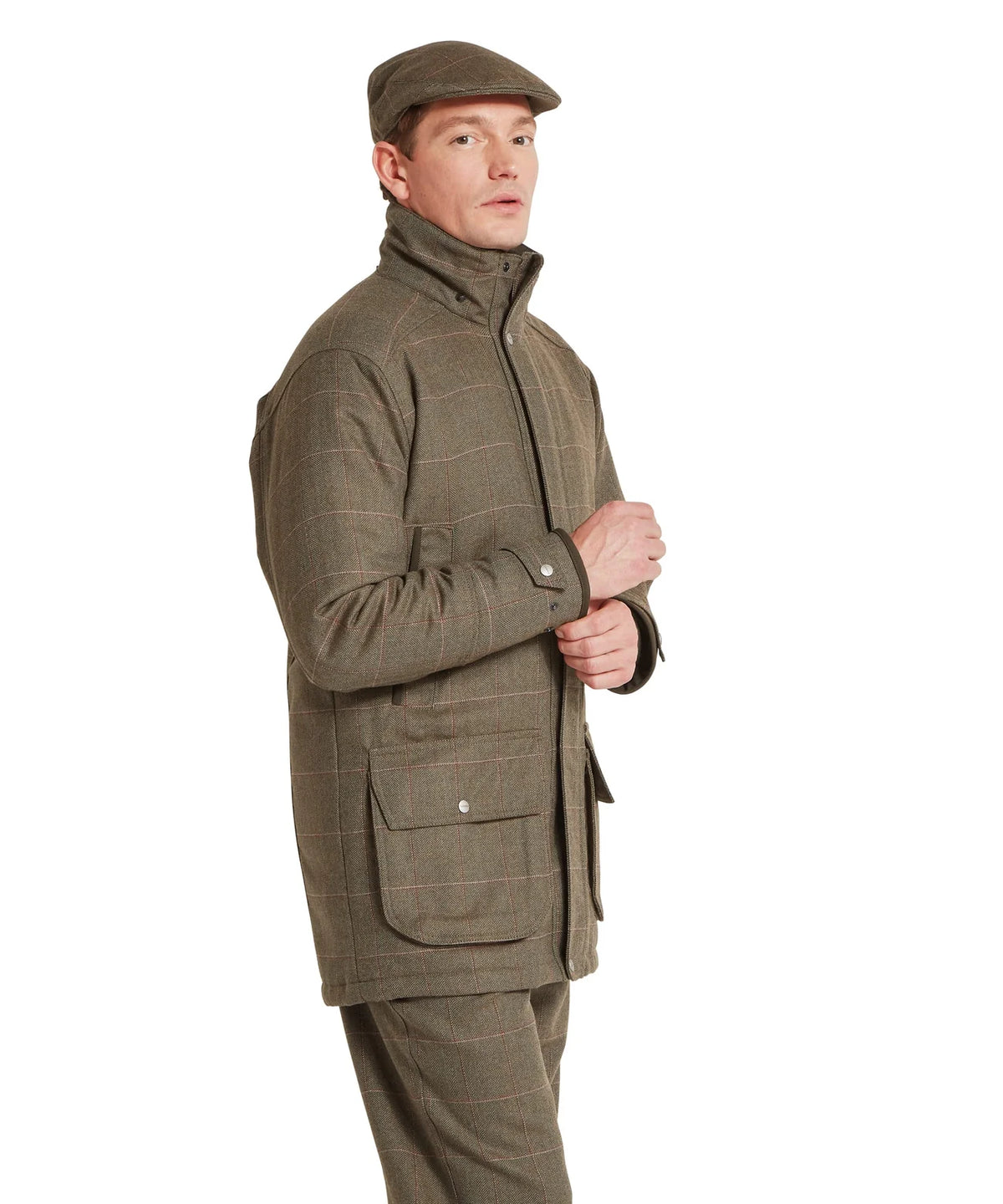 Schöffel Ptarmigan Tweed Classic Coat, Lochlane Tweed