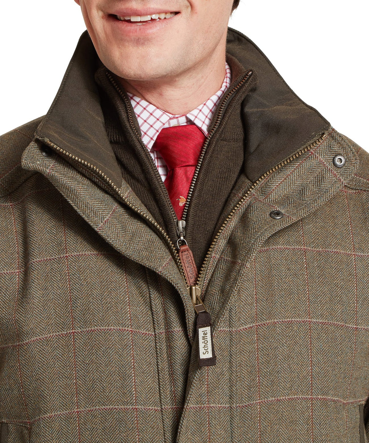 Schöffel Ptarmigan Tweed Classic Coat, Lochlane Tweed