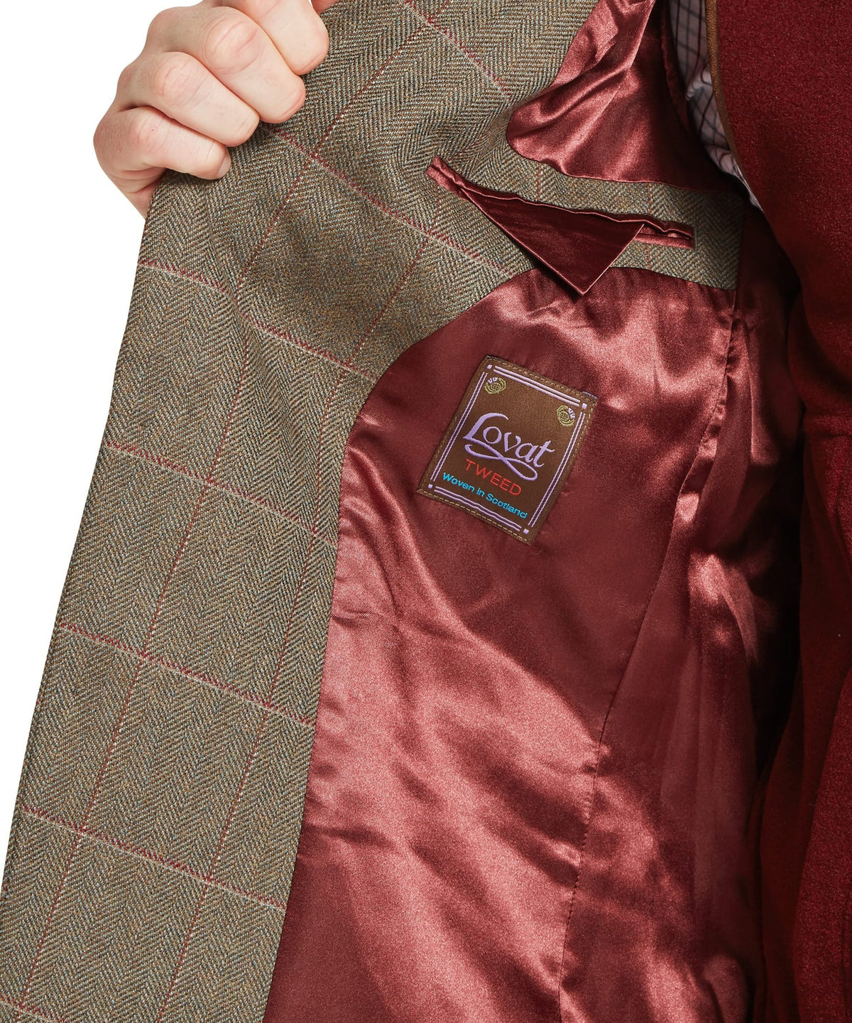 Schöffel St Andrews Tweed Sports Jacket, Lochlane Tweed