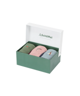 Schöffel Ladies Bamboo Sock (Box Of 3), loden green pheasant mix