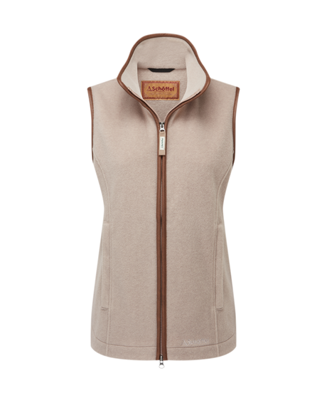 Schöffel Lyndon Ii Fleece Gilet Dames, mushroom