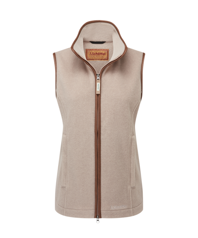 Schöffel Lyndon Ii Fleece Gilet Dames, mushroom