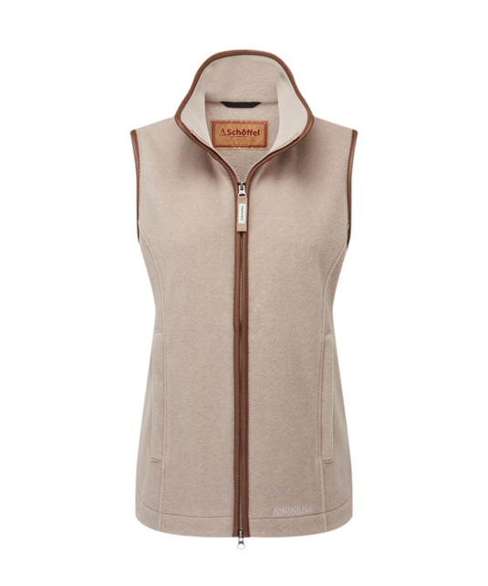 Schöffel Lyndon Ii Fleece Gilet Dames, mushroom