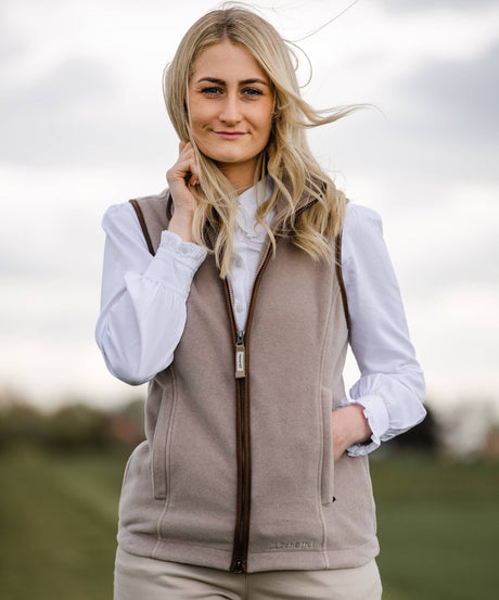 Schöffel Lyndon Ii Fleece Gilet Dames, mushroom