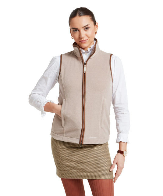 Schöffel Lyndon Ii Fleece Gilet Dames, mushroom