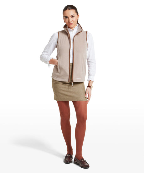 Schöffel Lyndon Ii Fleece Gilet Dames, mushroom