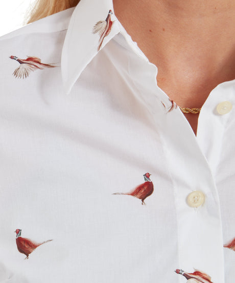 Schöffel Norfolk Shirt Dames, pheasant print