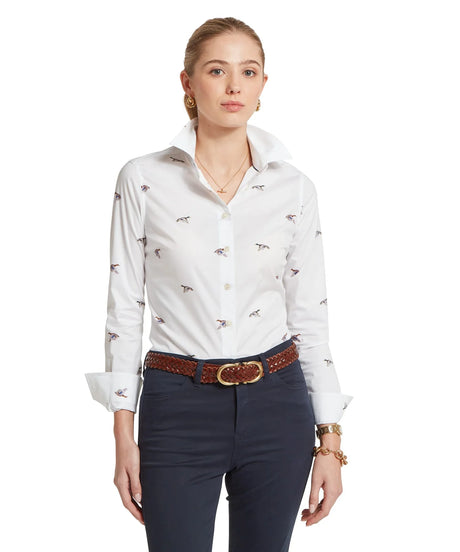 Schöffel Norfolk Shirt, painted mallard