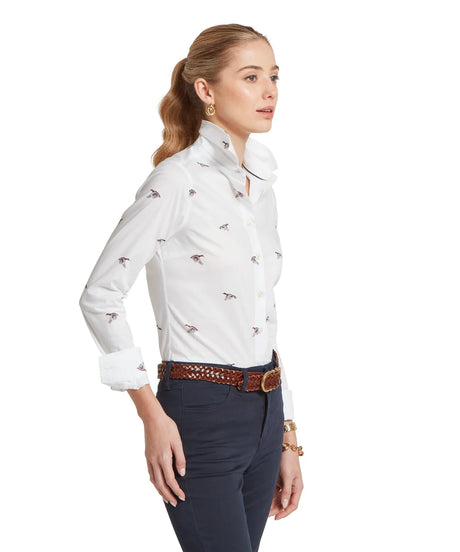 Schöffel Norfolk Shirt, painted mallard