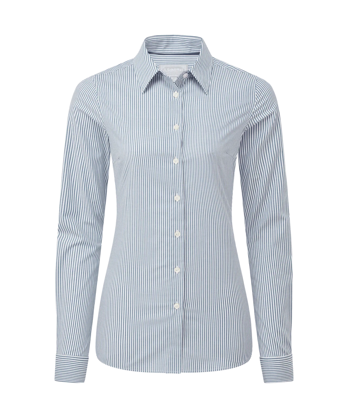 Schöffel Norfolk Shirt, force blue stripe