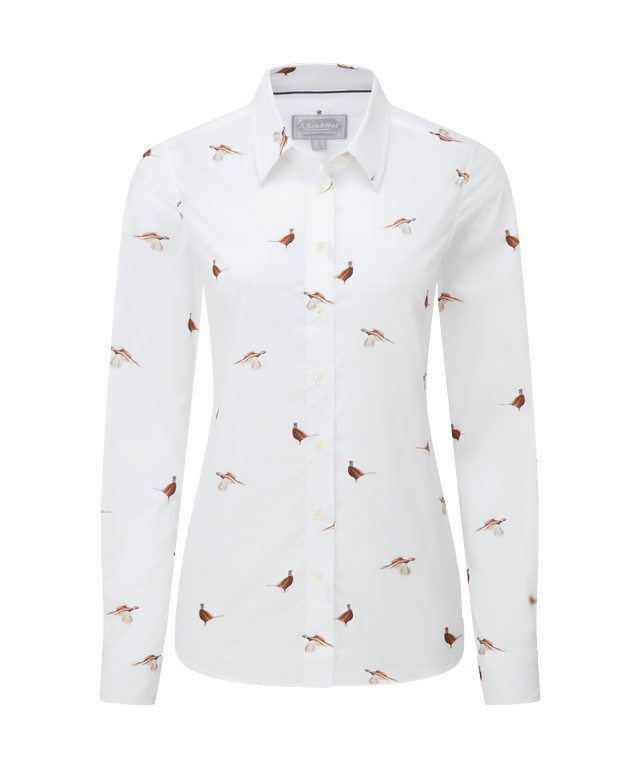 Schöffel Norfolk Shirt Dames, pheasant print